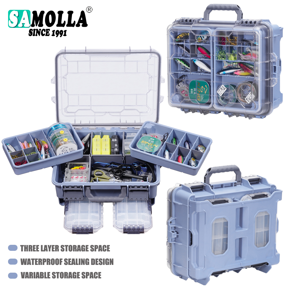 Fishing Kayak Crate - SAMOLLA Caja de aparejos de pesca