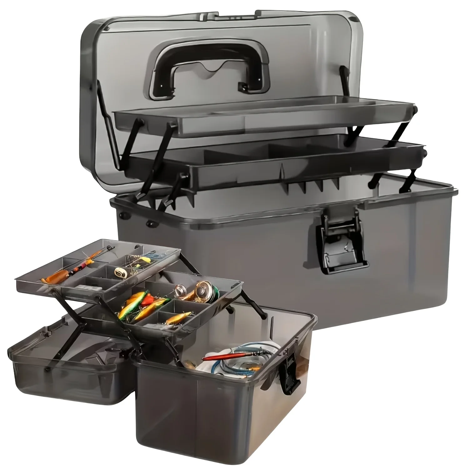 Caja de Pesca Resistente de PE - Fishing Kayak Crate reseña y precio