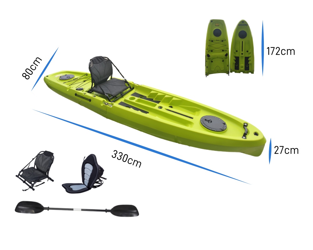 Kayak Modular NUEVO 2025 de 11 - Fishing Kayak Paddle reseña y precio