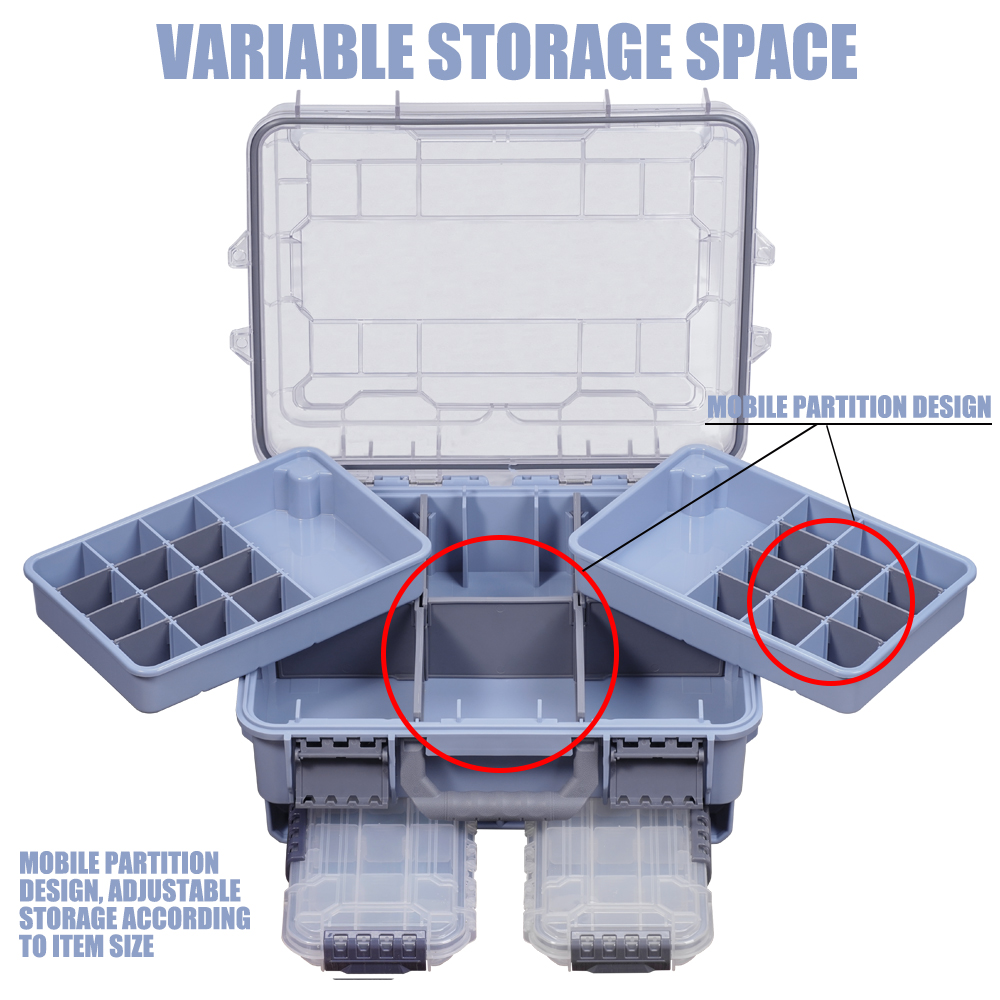 SAMOLLA Caja de aparejos de pe - Fishing Kayak Crate reseña y precio